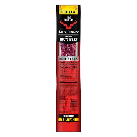 JACK LINKS Jack Link's Jumbo Teriyaki Beef Steak 2 oz Packet 06073